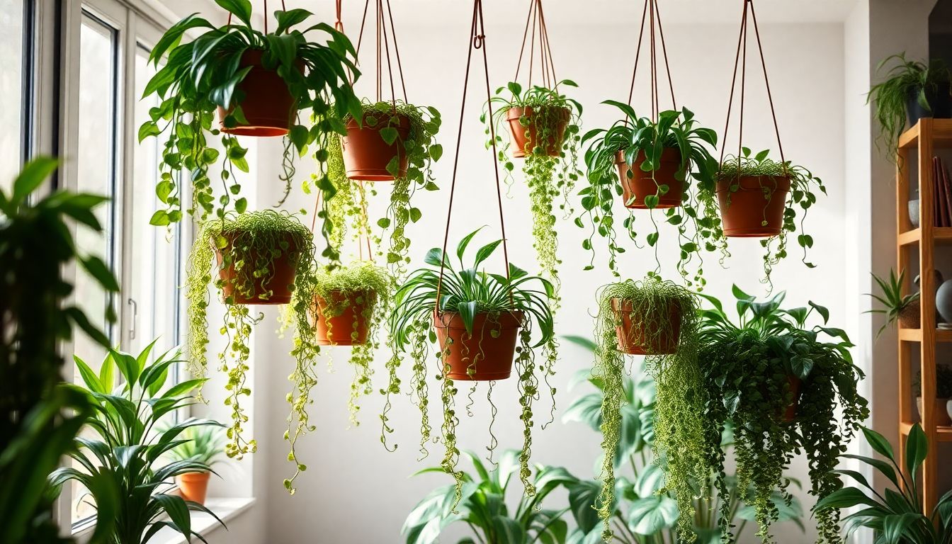 Mejores Plantas Colgantes para Principiantes - Guía Completa