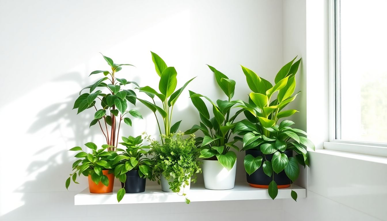 Mejores Plantas para Baños: Guía Completa para Espacios con Humedad y Luz Baja